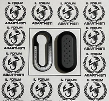 OUTLET: ABARTH 595 695 PUNTO 100% original FIAT ABARTH BLACK RACE key cover