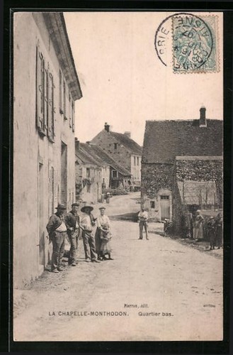 Cpa chapelle monthodon - cpa, la