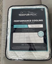 Tempur-Pedic Cooling Mattress Pad Performance Queen Size, New In Package