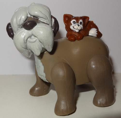 Figurine chien chat - et,