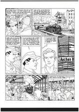 FAC-SIMILE D'UNE PLANCHE ORIGINALE D'AMOURS FRAGILES DE BEURIOT NEUF