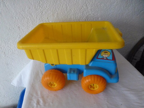 Ancien jouet camion plastique - camion,
