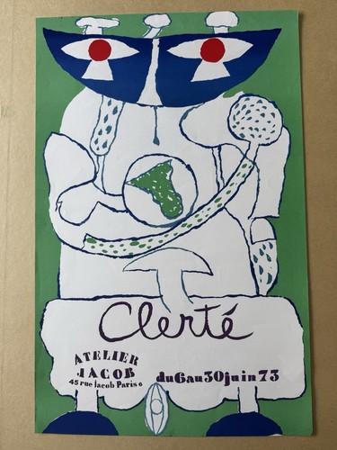 Affiche lithographie litho - affiche,