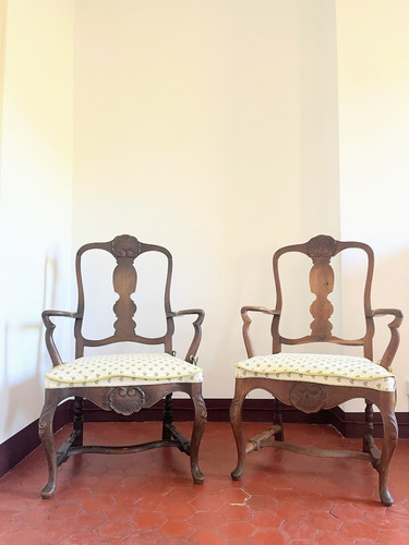 Paire fauteuils style - paire,