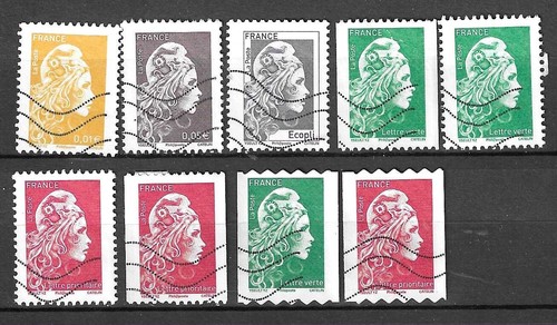 France timbres 2018 marianne - france,
