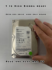 1 TB  Hard Drive iMac 2009 Late 2010 2011 MacOS 10.13.3 High Sierra 7200 RPM