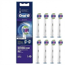 Pack 8 Brossettes Oral B 3D