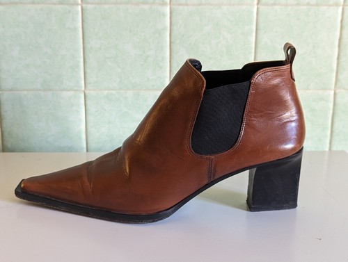 Bottines botillons cuir - bottines,