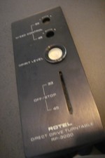 Plaque commande facade +