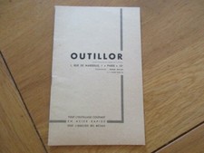 TOOL CATALOGUE PARIS INDUSTRY TARAUD STRAWBERRY SAW 1930 ALESOIRS 