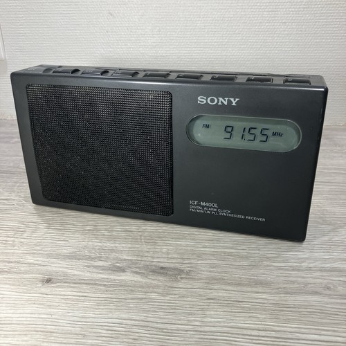 Sony icf m400l radio - sony, réveil