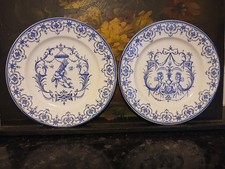 2 assiettes Jules Vieillard