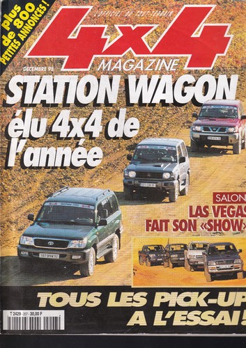 4x4 magazine 207 - 4x4, pick-up
