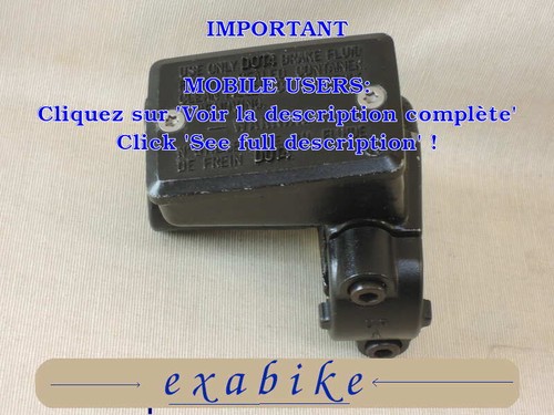 Maitre cylindre frein avant - maitre,