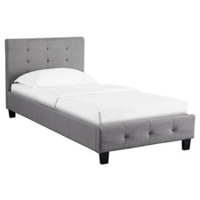 Lit simple avec sommier 90x190
