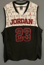 AIR JORDAN MEN'S MICHAEL JORDAN #23 NBA BASKETBALL SHIRT JERSEY MAILLOT SIZE XL