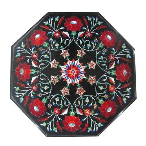 Table basse octogonale - basse,