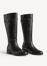 Bottes D'équitation Cuir Noir