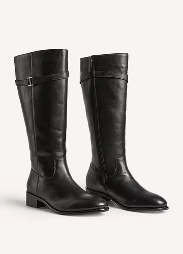 Bottes équitation cuir noir - d'équitation,