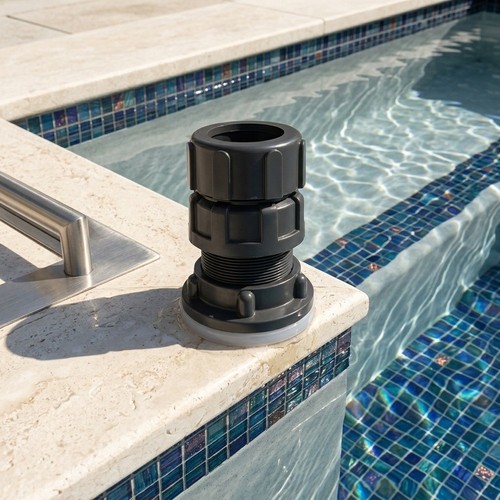 Vanne vidange piscine 2 - vanne,