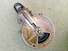 ANCIENNE GRANDE POULIE BRONZE FONTE 6,5KGS - BRENCKMANN ITTEL -OUTIL DE LEVAGE-