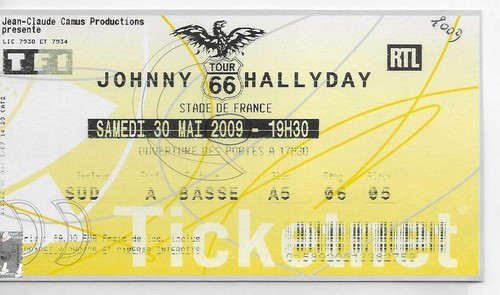 Rare ticket billet de - ticket,