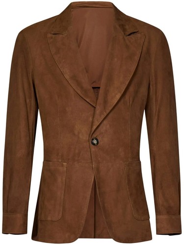 Manteau homme blazer cuir - en,