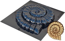 Moule en béton escargot