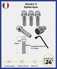 Vis antivol de roues M14X1.5