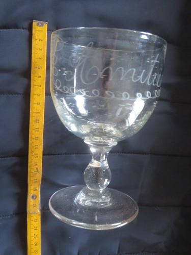 Ancien grand verre - ancien, (175mm)