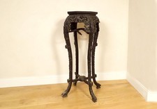 Sellette table à encens bois