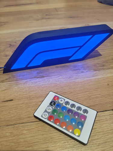 Led lamp rgb printed - f1, –