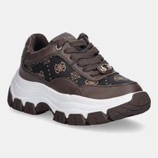 Chaussures Femme Trame 4G Guess FLFBRTPEL12 Marron