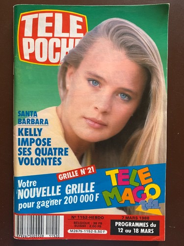 Télé poche 1988 kelly - télé, 7/03/1988;