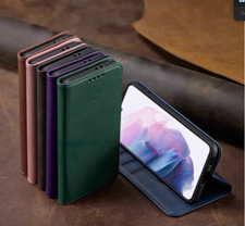 Étui portefeuille en cuir PU pour Samsung  – Protection complète.