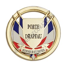 INSIGNE DE BERET PORTE DRAPEAU
