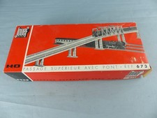 Pont jouef passage supérieur Ho 1/87 réf 673 complet et en très bon état + boite