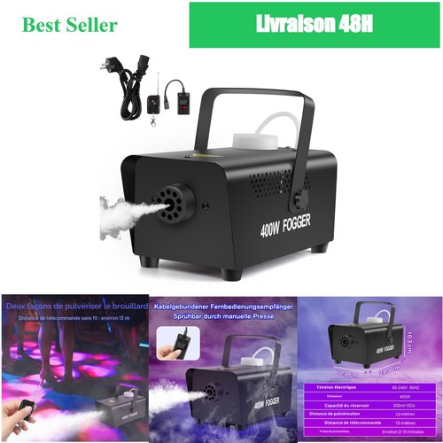 Machine fumée 400w - fumée,
