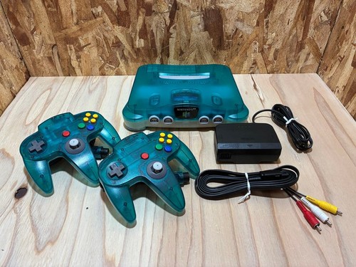 Nintendo n64 clear blue - clear,