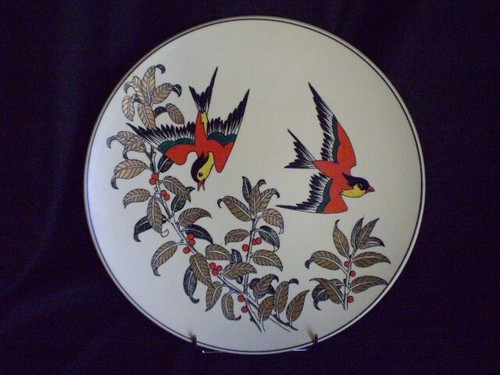 Plat longwy decor - longwy,