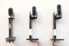 Lot of 3 SNCF O 0 Scale Heavy Mast Light Signals