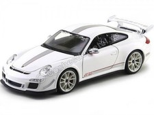 2012 Porsche 911 GT3 RS 4.0 Metallic White 1:18 Bburago 11036