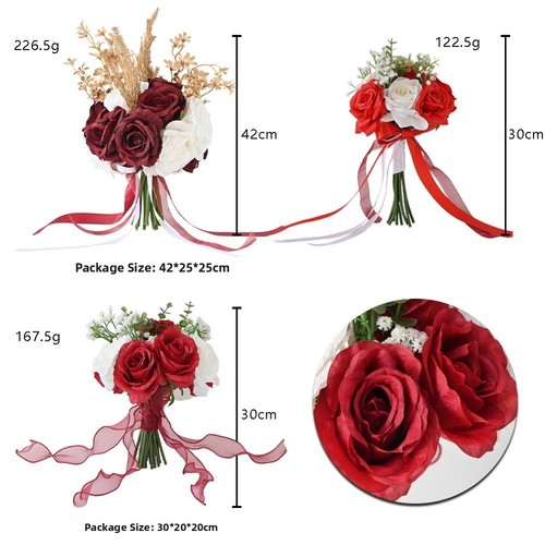Bouquet mariée artificiel - bouquet,