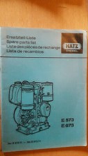 HATZ moteur diesel E573 E673 -