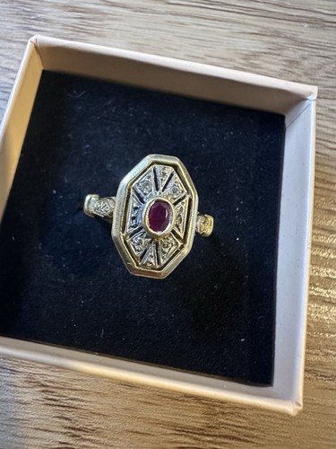 Bague art déco - , et