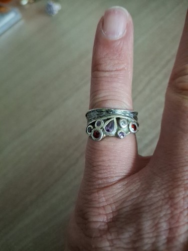 Bague argent taille multi - bague,