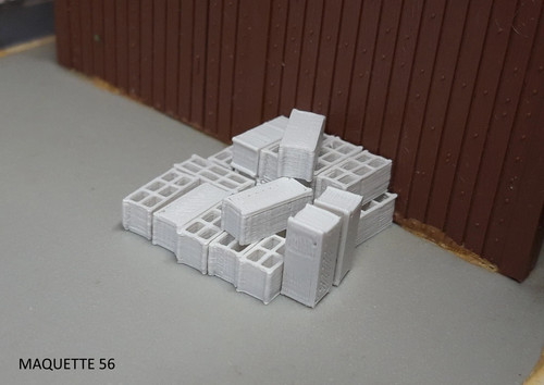 Lot 20 parpaings - lot,