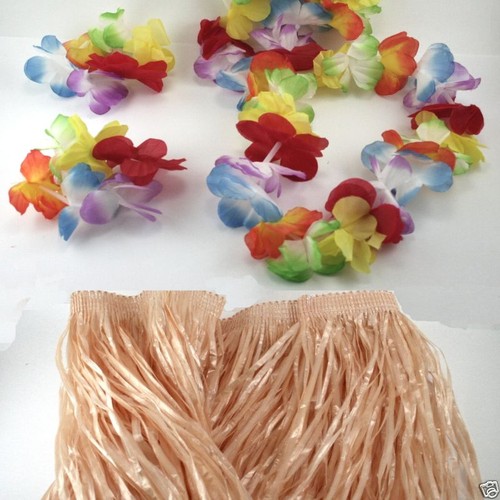 Hula kit with skirt - hula, lei