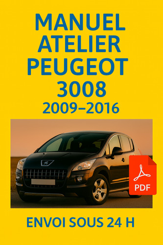Manuel atelier peugeot - peugeot, 3008