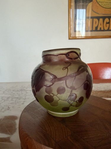 Emile gallé vase pâte - gallé, de